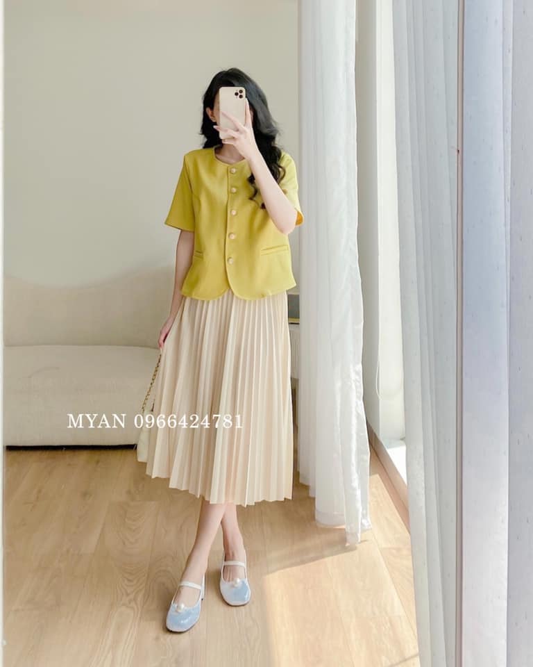 Chân váy xoè HAI TÚI thời trang | Shopee Việt Nam
