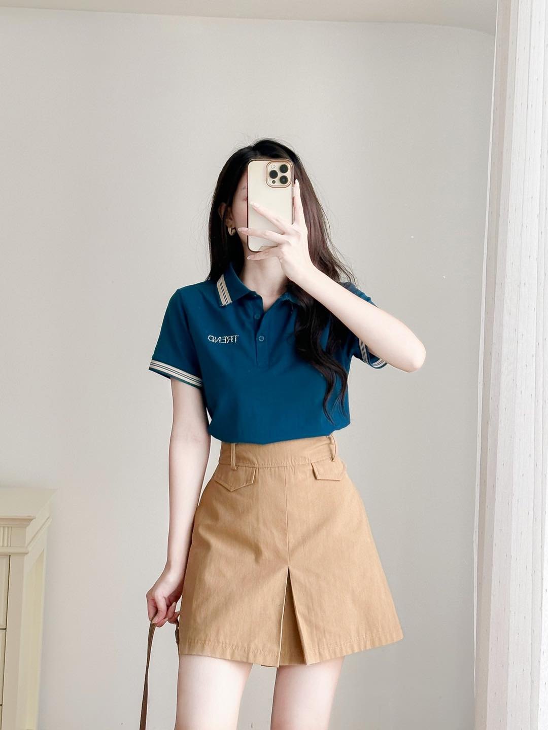 Chân Váy Chữ a Lưng Cao Dáng Ôm Phong Cách Hàn Quốc Thời Trang Thu Đông Cho  Nữ | Shopee Việt Nam