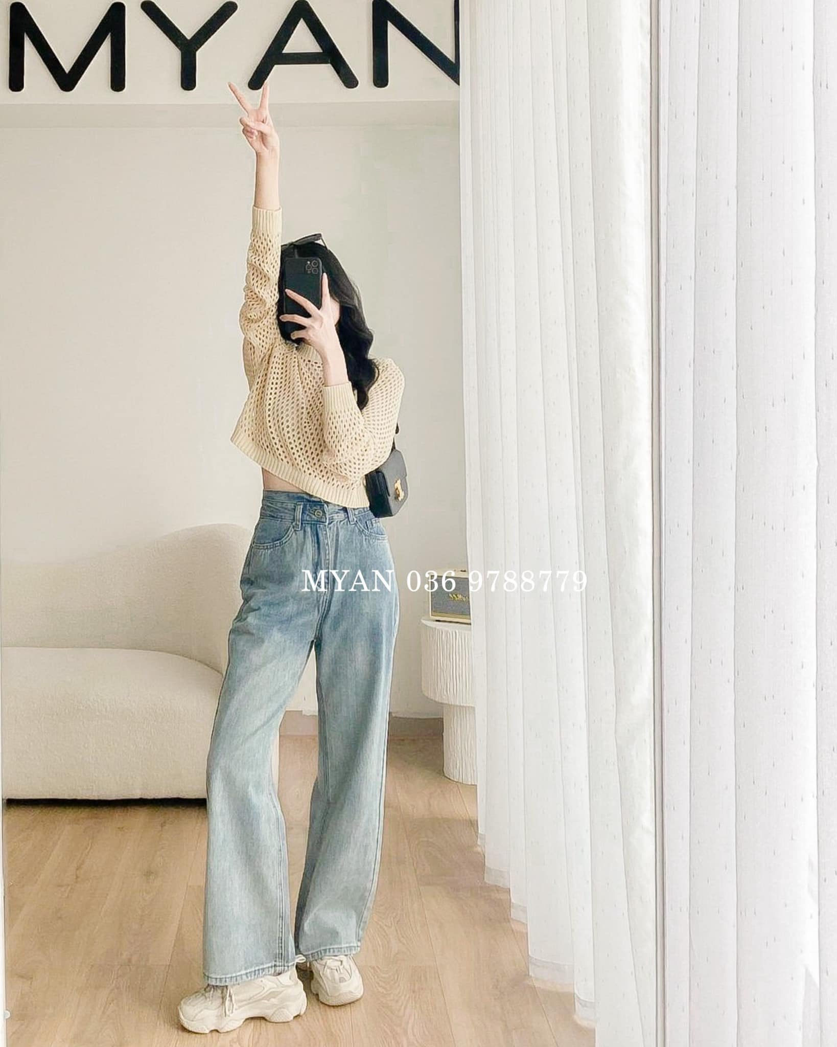 Chân váy jeans - Màu sắc trẻ trung không kém phần năng động