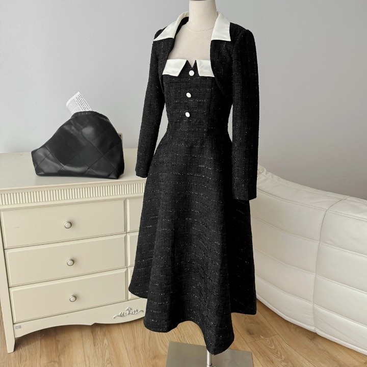 Định nghĩa vải Tweed | Váy mặc đi làm, Phong cách thời trang, Tweed