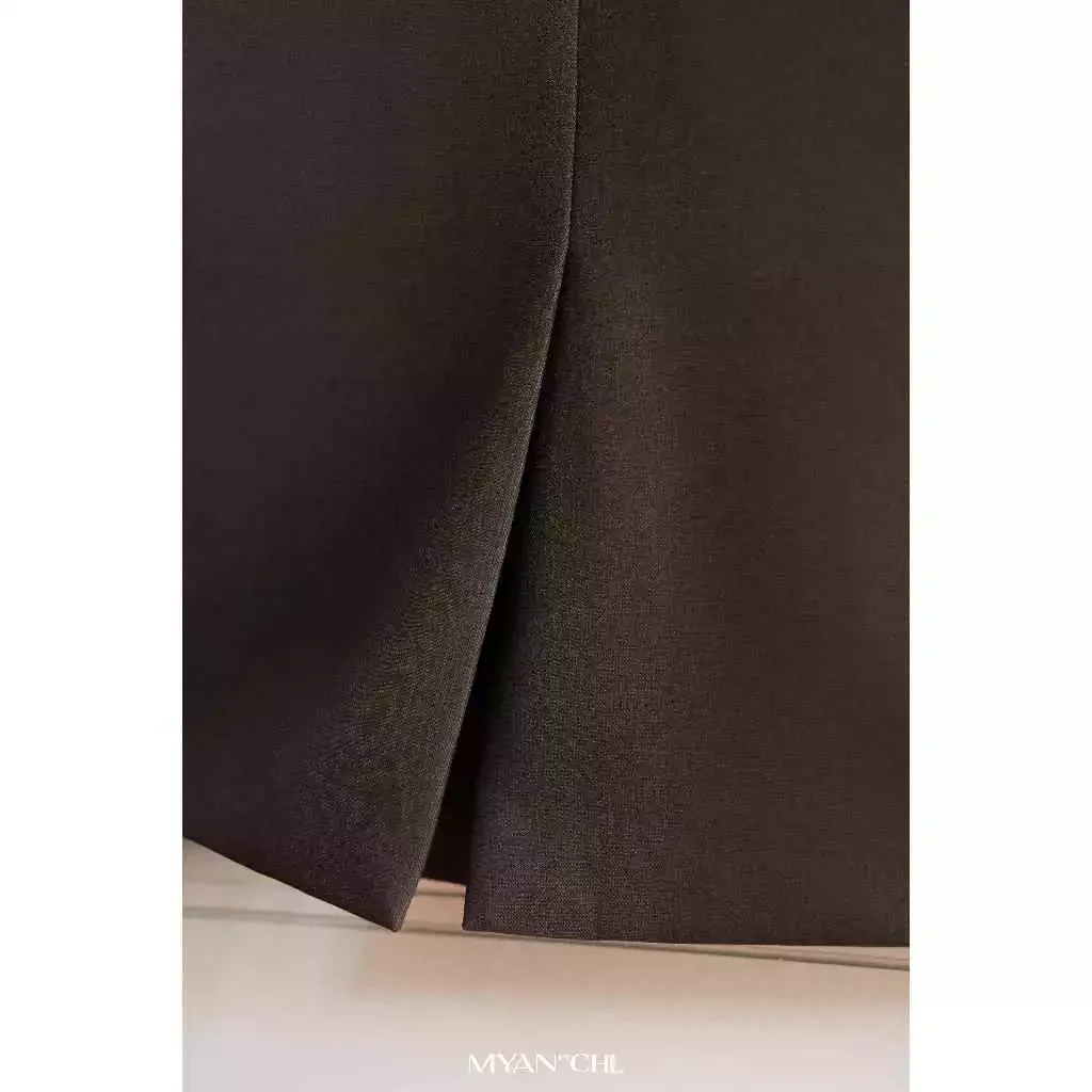 Áo blazer ngắn tay 2 túi cơi
