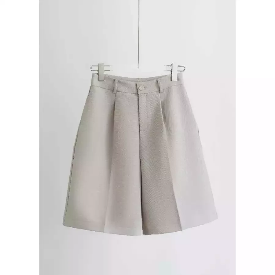Quần short bermuda dáng xuông
