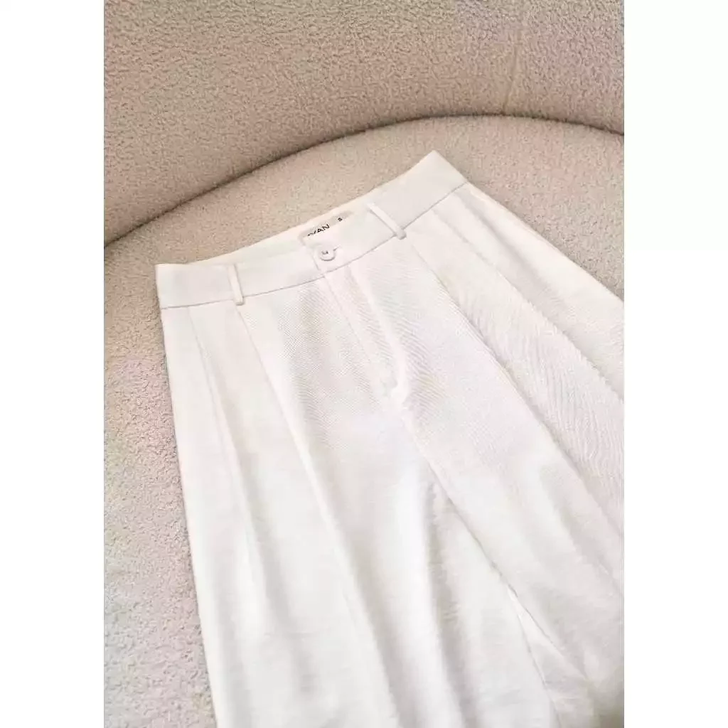 Quần ống rộng 2 lớp
