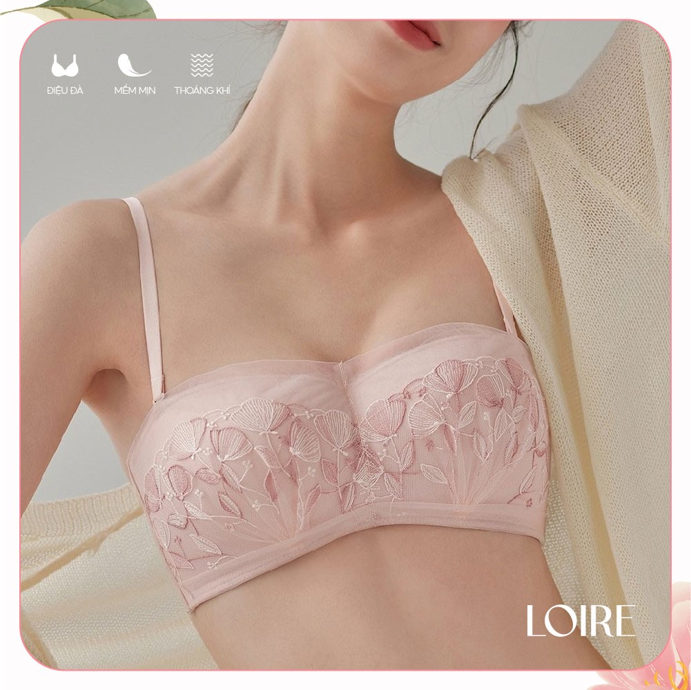 Áo Lót Thêu Ren Đệm Mỏng Loirechic BRNC157