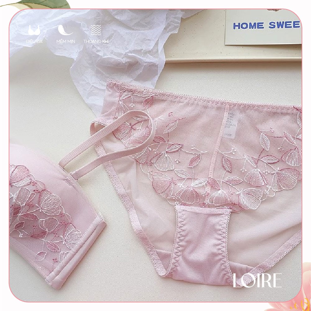 Áo Lót Thêu Ren Đệm Mỏng Loirechic BRNC157