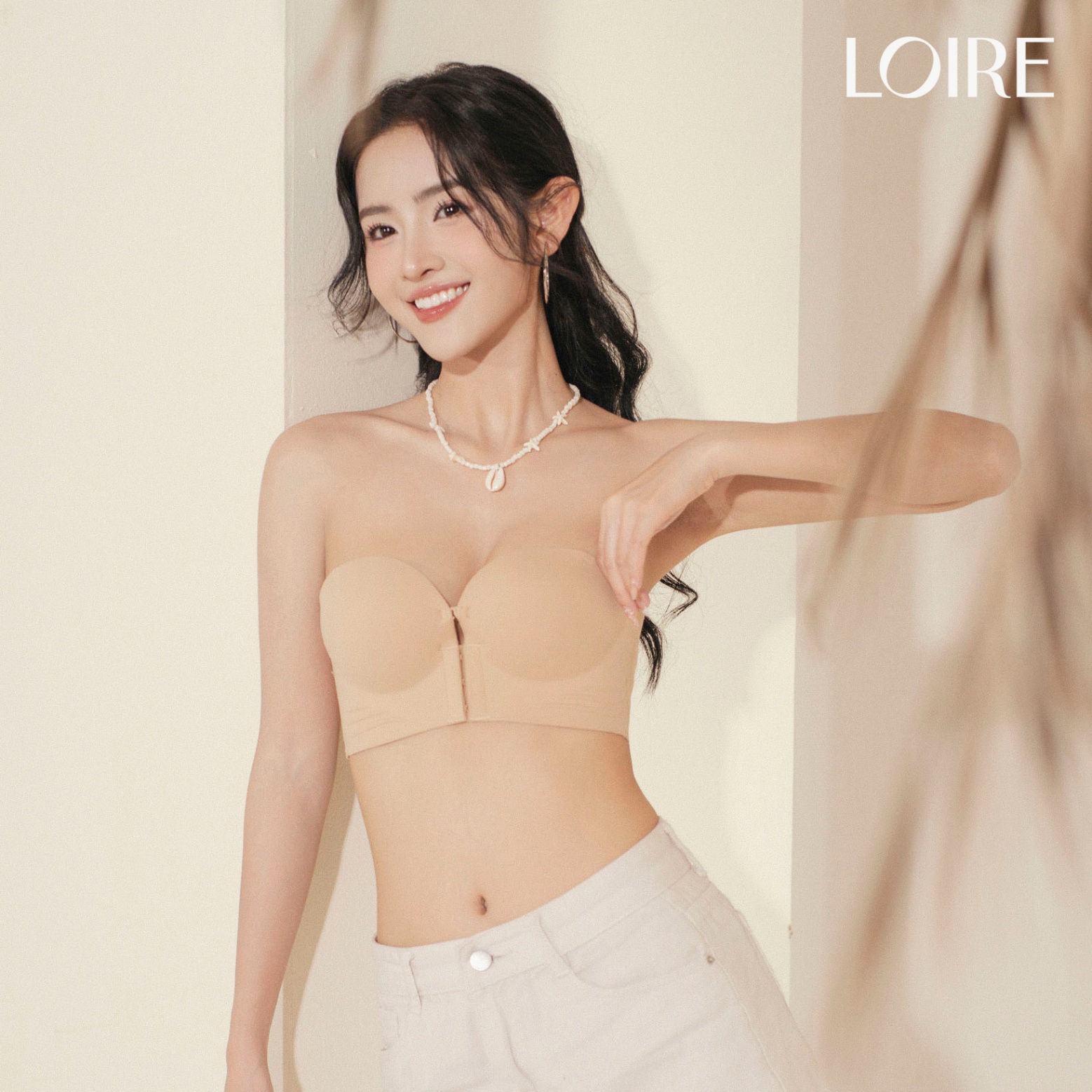 Áo Quây Cài Trước Gom Ngực Tạo Khe Nâng Đẩy 4cm Loirechic BRQ188