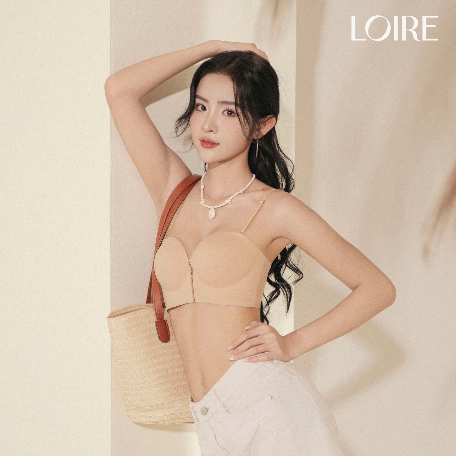 Áo Quây Cài Trước Gom Ngực Tạo Khe Nâng Đẩy 4cm Loirechic BRQ188