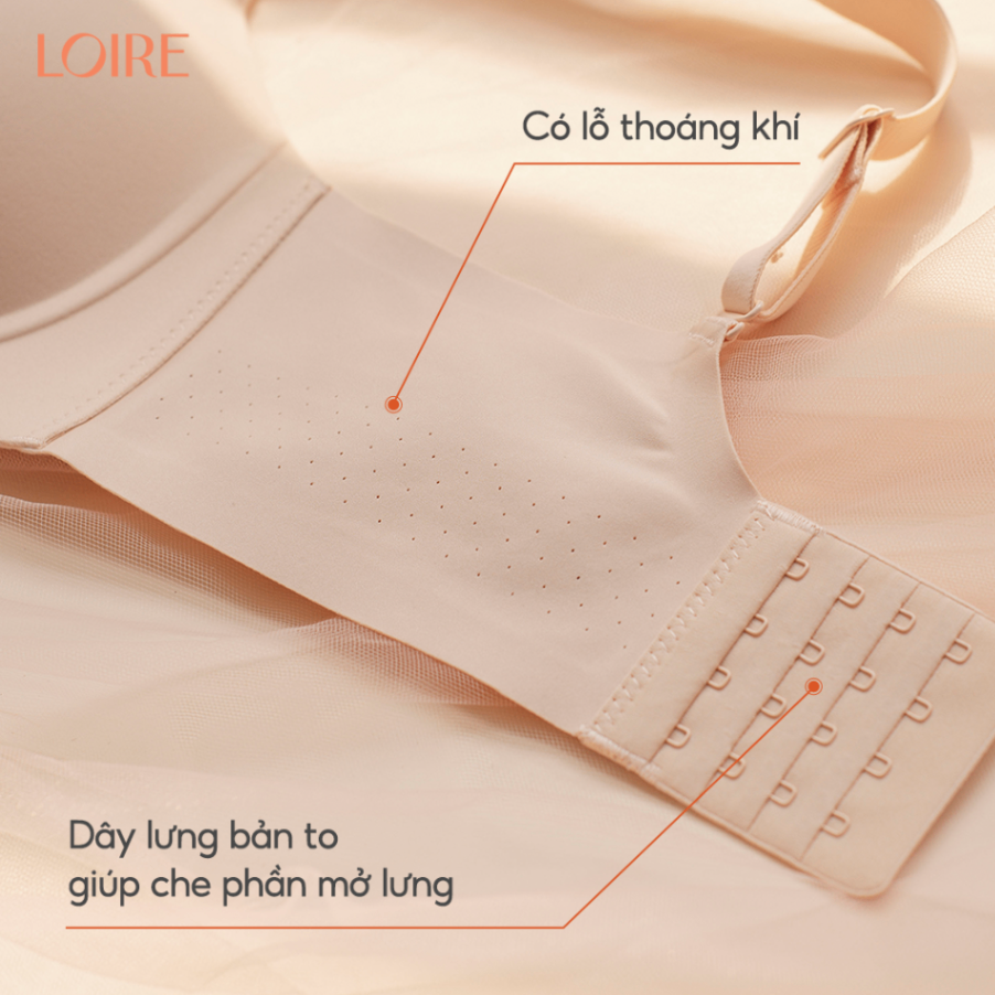 Áo Lót Có Gọng Đệm Mỏng Loirechic Phù Hợp Cho Vòng 1 Lớn AL250310