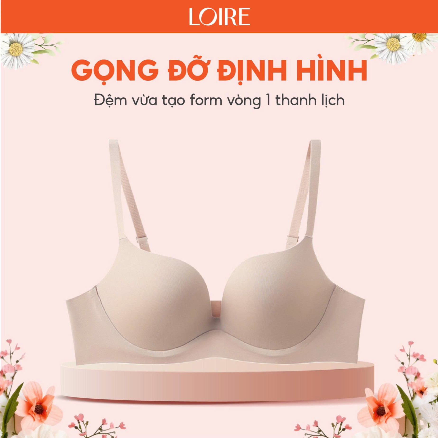 Áo Lót Có Gọng Đệm Vừa Định Hình Vòng 1 AL250711