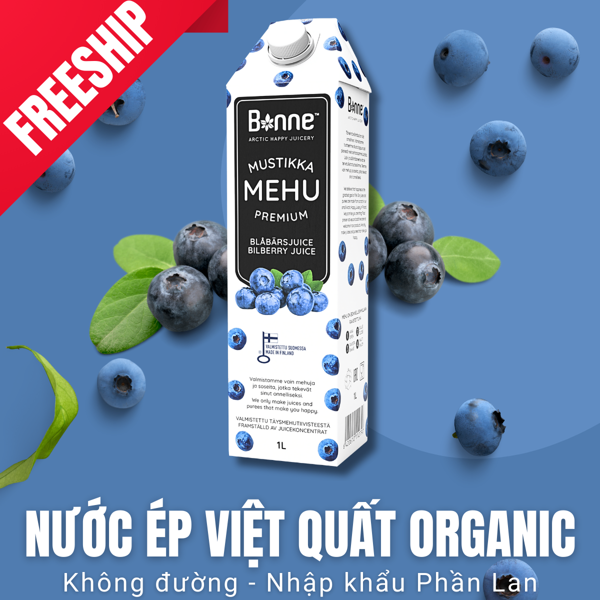 Nước Ép Việt Quất Bonne