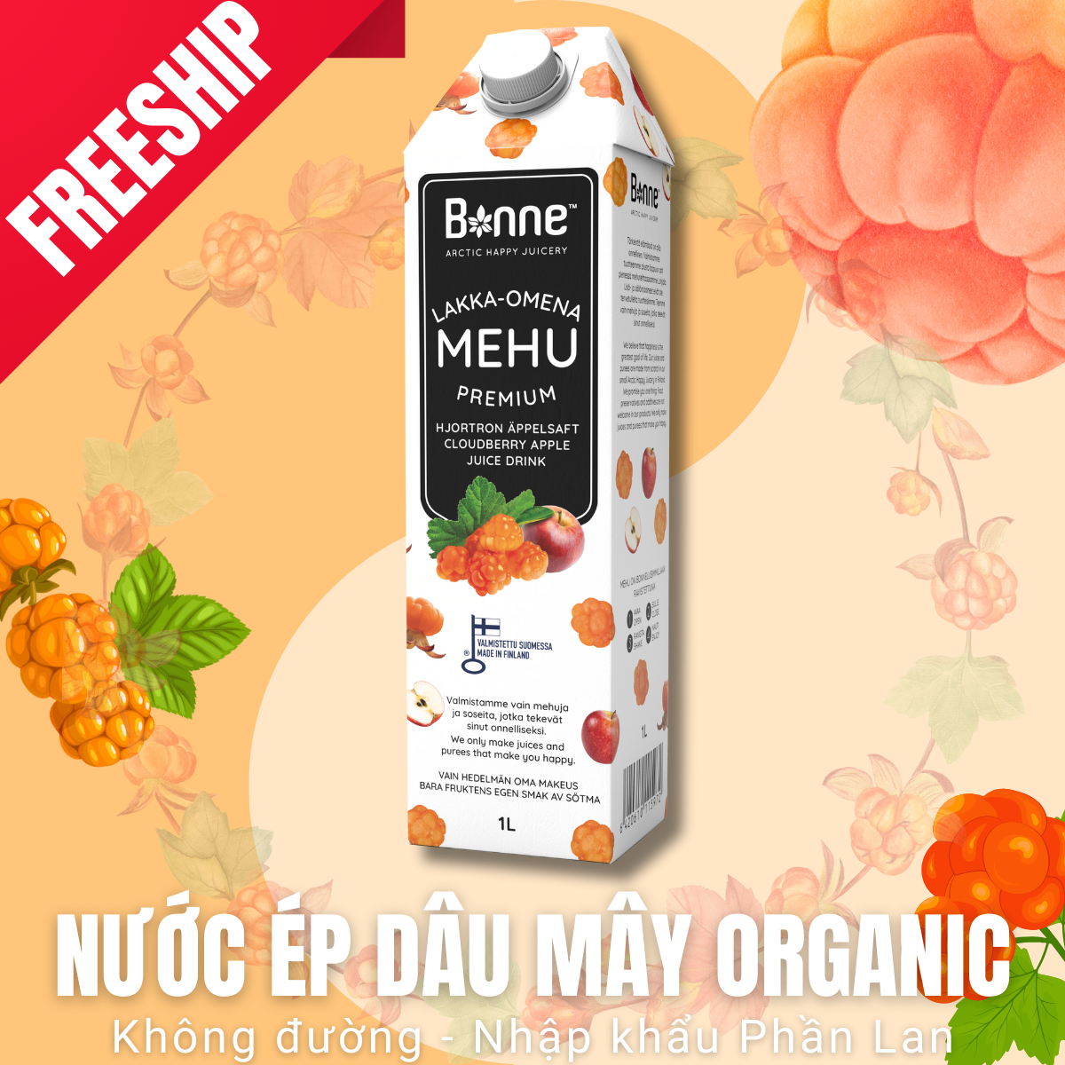 Nước Ép Dâu Mây Bonne