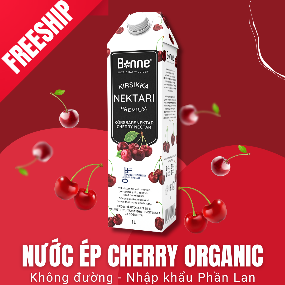 Nước Ép Cherry Bonne