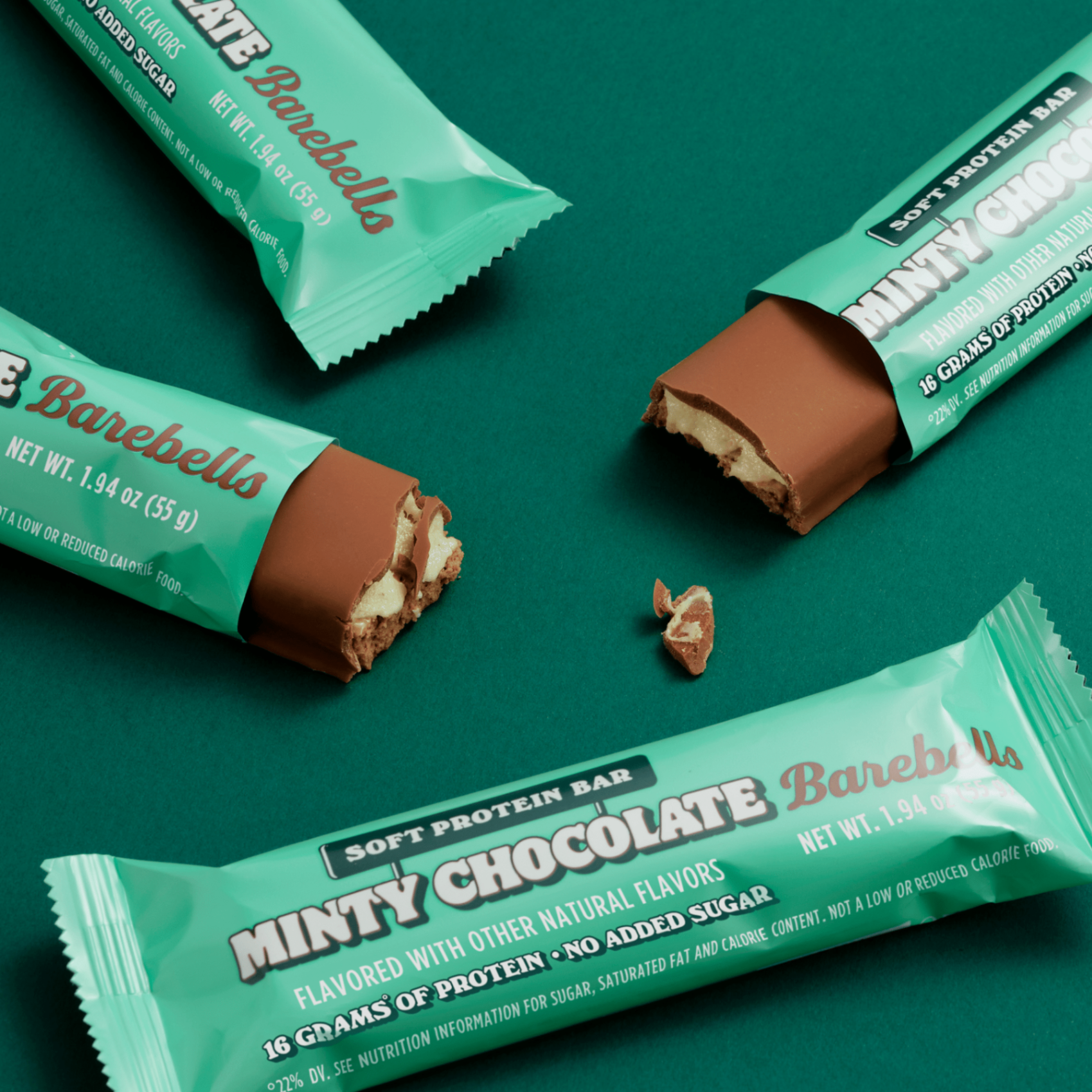 Thanh Protein Barebells MINTY CHOCOLATE Vị Bạc Hà Không Đường Nhân Tạo Sự Lựa Chọn Hoàn Hảo Cho Người Yêu Thể Hình - 24gr