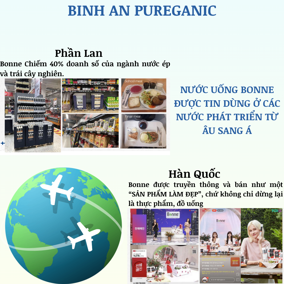 Nước Cốt Táo Xanh Cô Đặc Không Đường Bonne Từ Trái Cây Thật Tự Nhiên Nhập Khẩu Phần Lan Không Chất Bảo Quản Độc Hại - 500ml