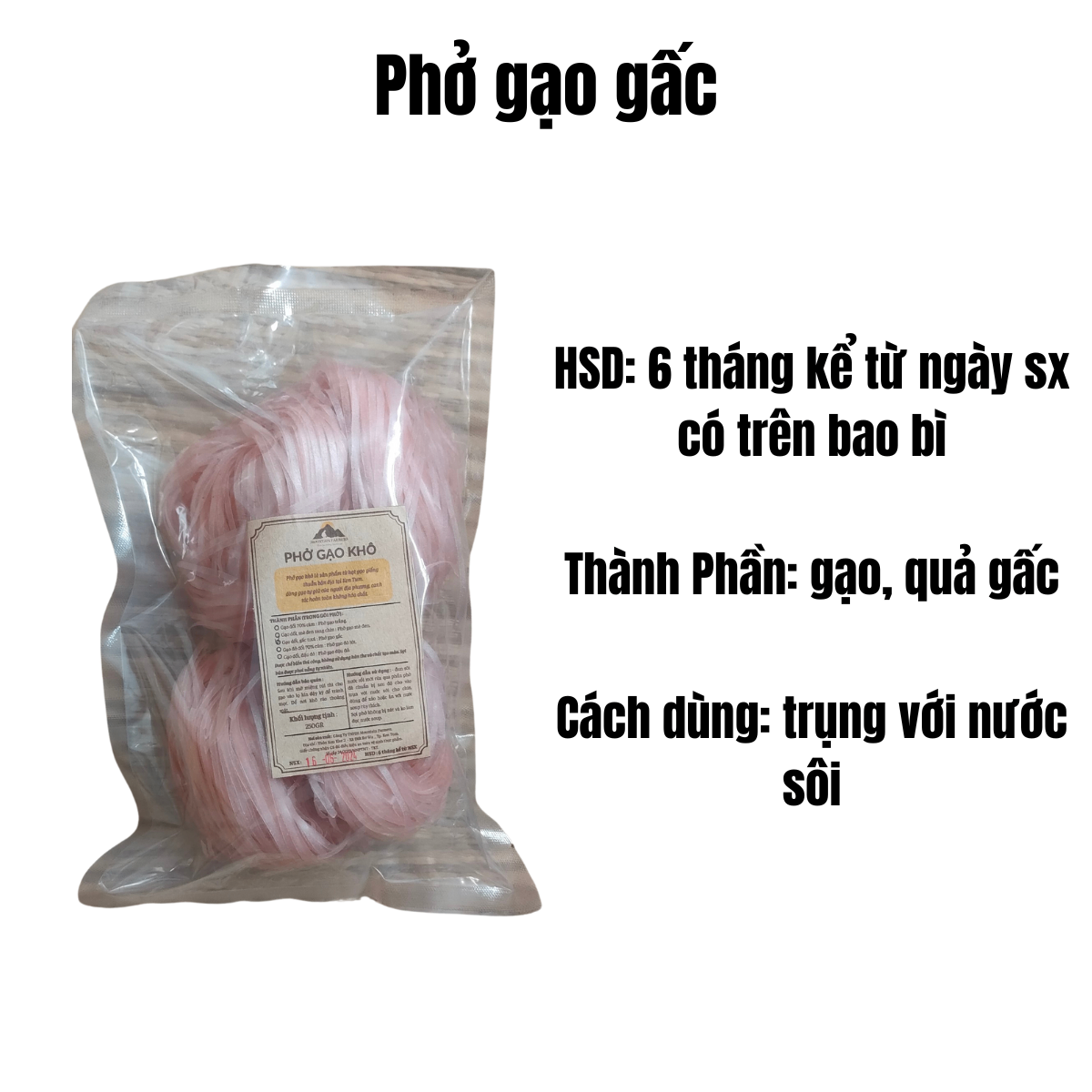 Phở Gạo Gấc