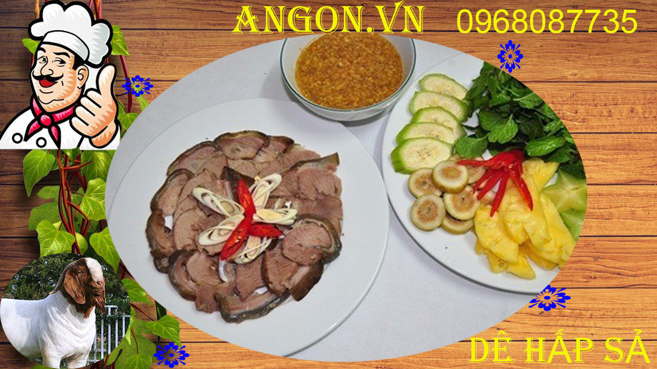 Cách làm món thịt dê hấp sả thơm ngon đơn giản chỉ qua 3 bước