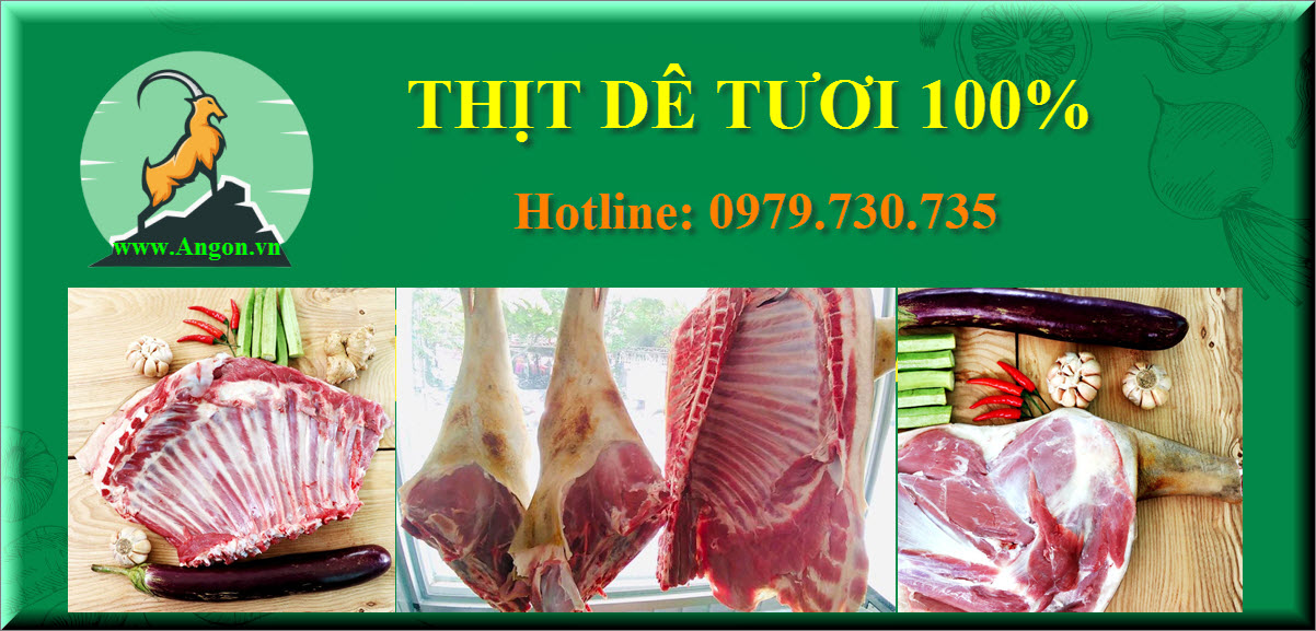 Thịt Dê Tươi Angon - Thịt Dê Tươi 100%