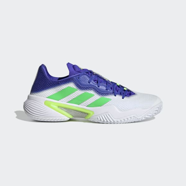 Giày Tennis Adidas BARRICADE 2021 White/Green (FZ1827)