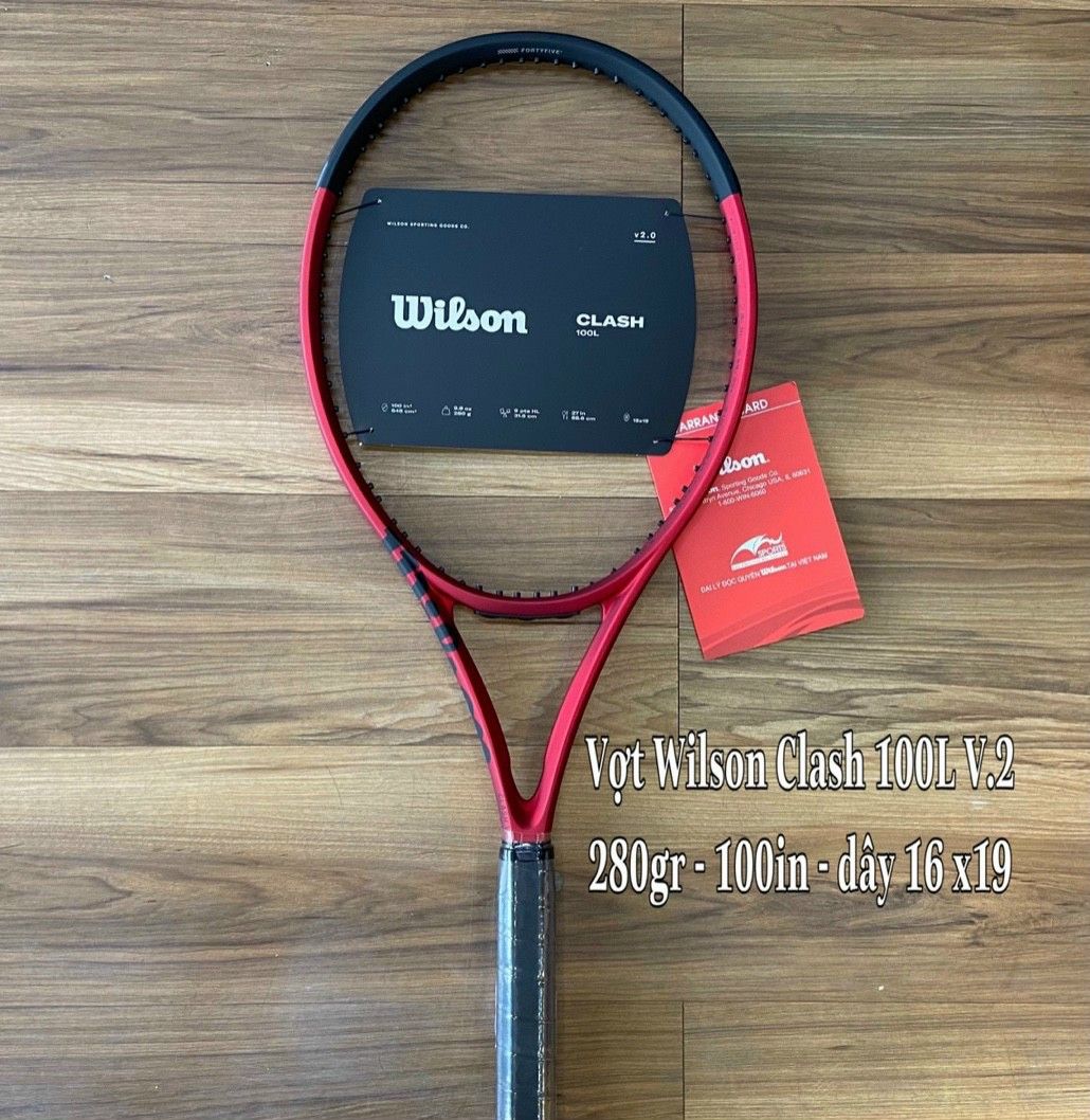 Vợt Wilson Clash 100L V2.0 ( 280g)