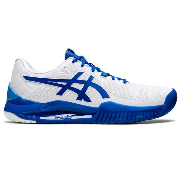 GIÀY TENNIS ASICS GEL RESOLUTION 8 WHITE/BLUE  (1041A345.960)