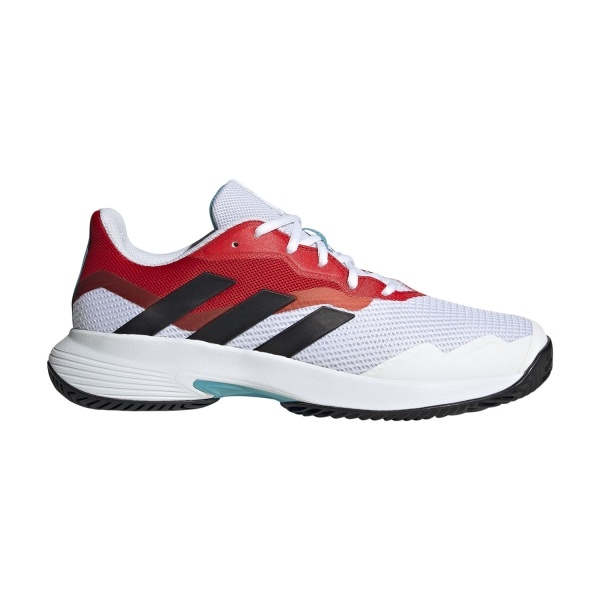 Giầy tennis Adidas CourtJam Control White/Black/Scarlet HQ8469