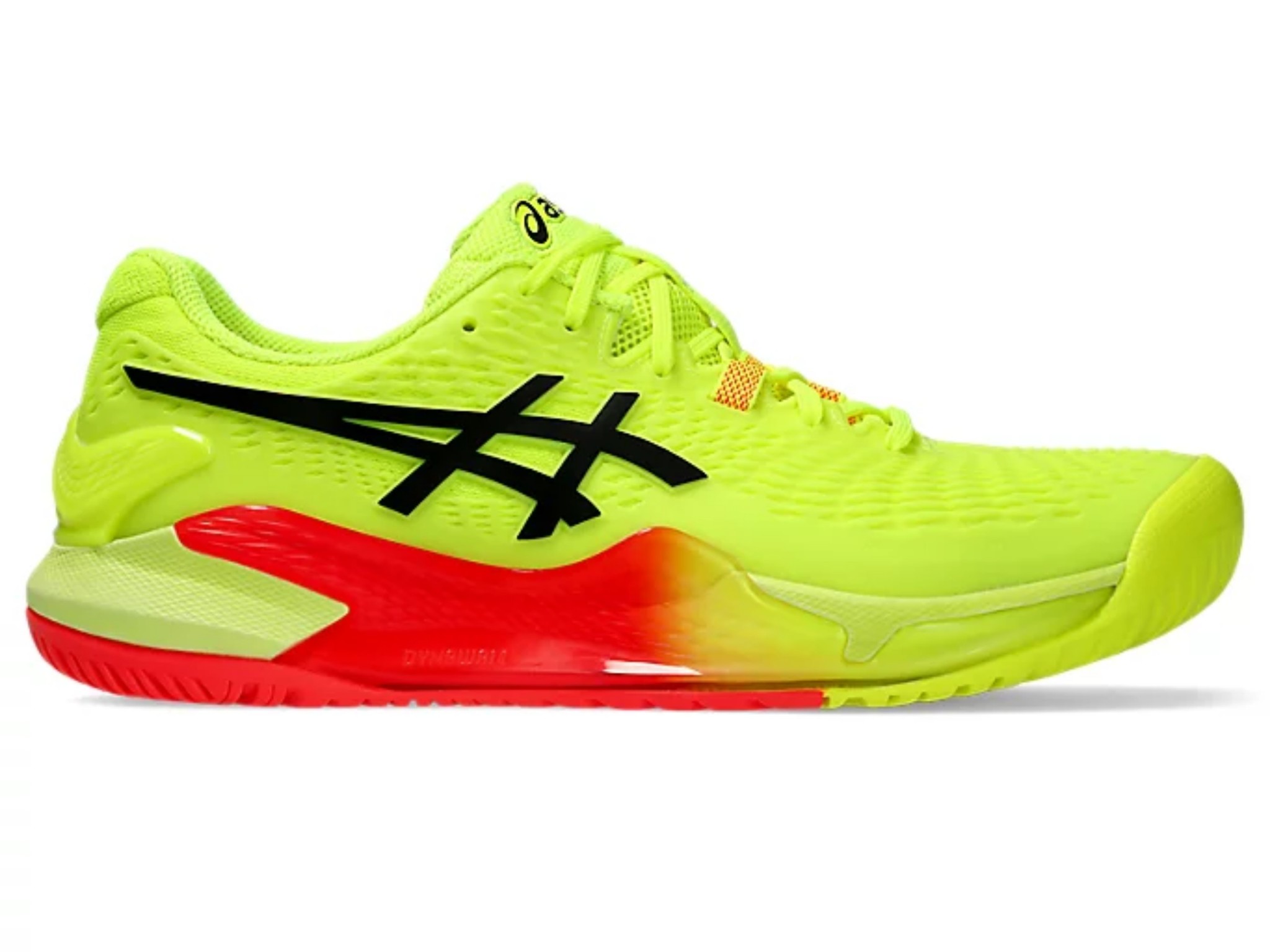 GIÀY TENNIS ASICS GEL RESOLUTION 9 COS SAFETY YELLOW/BLACK (1041A459-750)