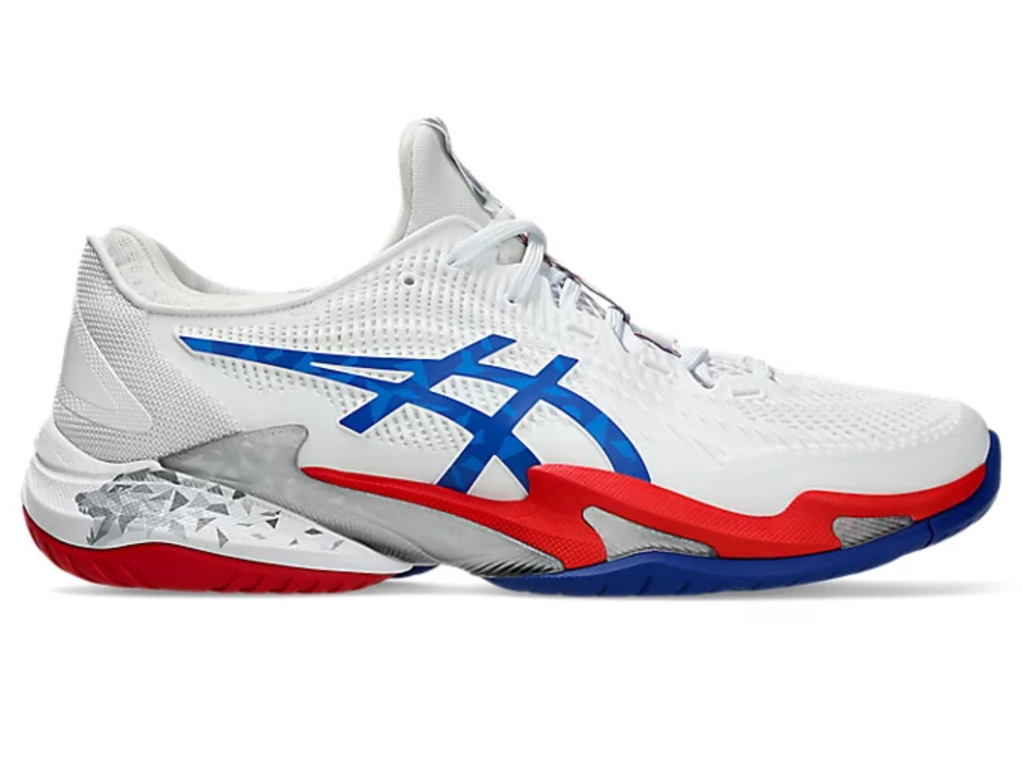 GIÀY TENNIS ASICS COURT FF 3 NOVAK WHITE/BLUE (1041A480-100)