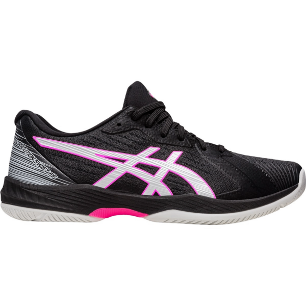 Giày Tennis Asics Solution SWIFT FF Black/Hot Pink (1041A298-002)