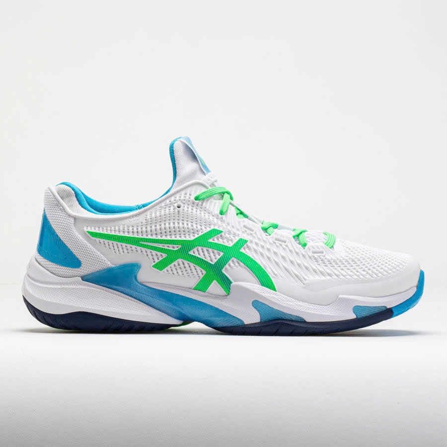 Giày Tennis Asics Court FF 3 White/New Leaf (1041A370-103)