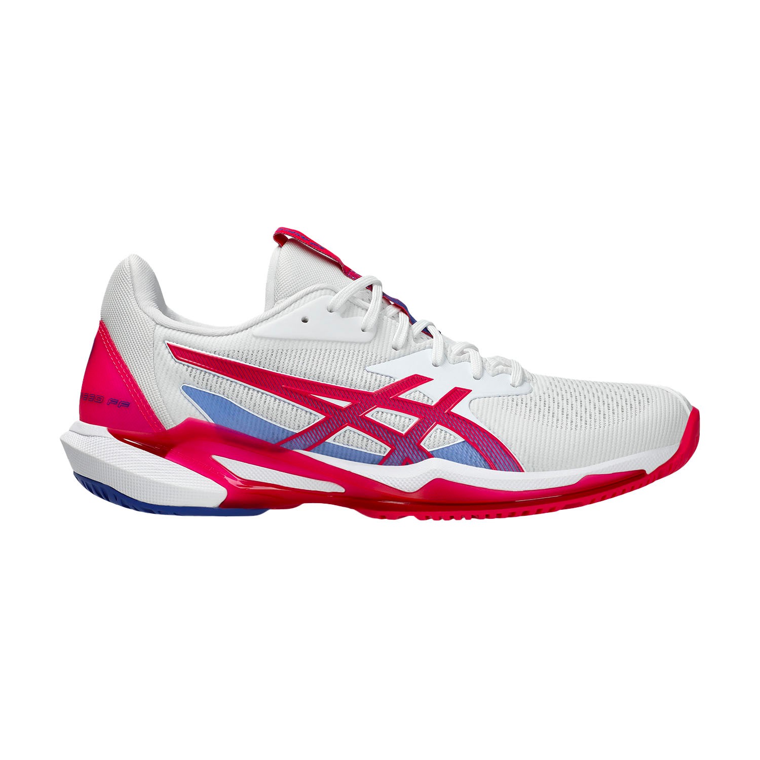 Giày Tennis Nữ Asics Solution Speed FF 3.0 White/Bright Rose (1042A250-103)
