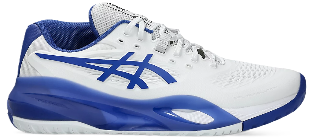 Giày Tennis Asics Gel Resolution X White/Dark Cobalt (1041A481-101)