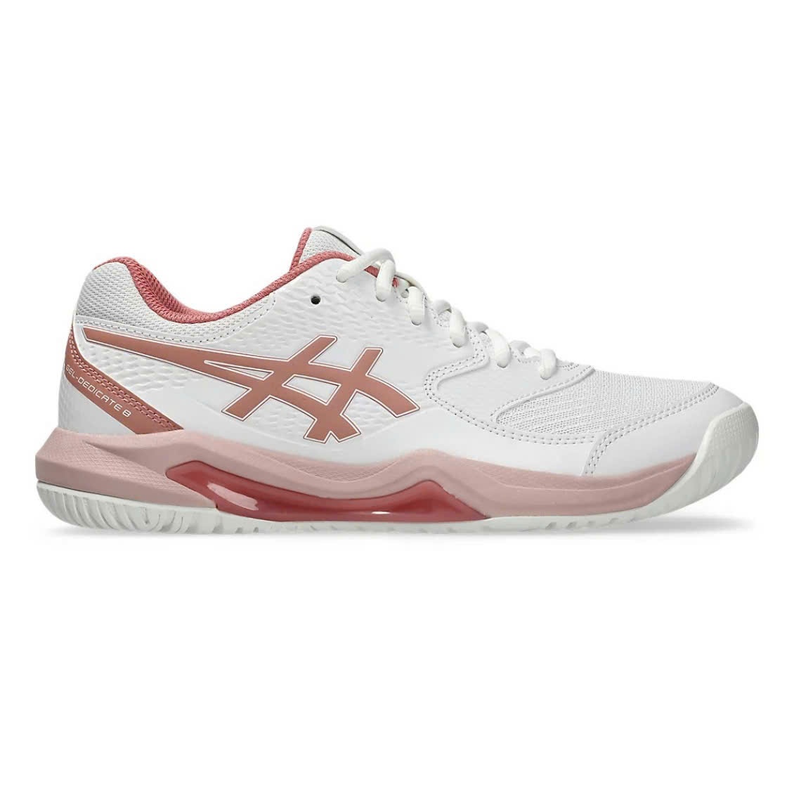 Giày Pickleball/ Tennis Asics Nữ Gel-Dedicate 8 ‘White’ (1042A237-106)