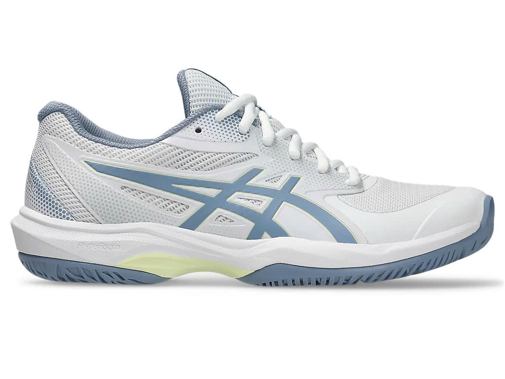 GIÀY ASICS PICKLEBALL/TENNIS NỮ GAME FF WHITE/CALM INDIGO (1042A280-102)
