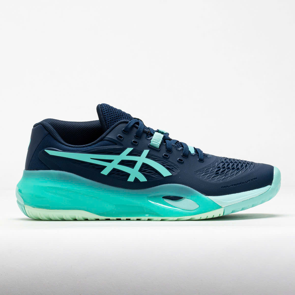 Giày Asics Pickleball/Tennis Nam GEL-RESOLUTION X 'Night Sky/Illuminate Mint' (1041A481-404)