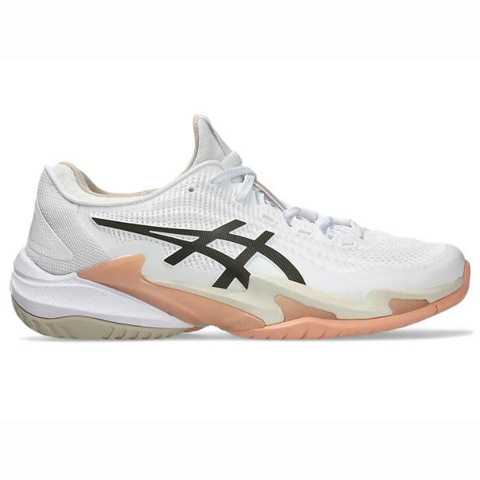 Giày Asics Tennis/Pickleball Nữ COURT FF 3 ‘White/Black Coffee’ (1042A220-108)