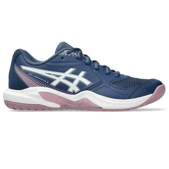 Giầy Asics Tennis/Pickleball Nữ GEL-DEDICATE 9 Independence Blue/White (1042A316-400)