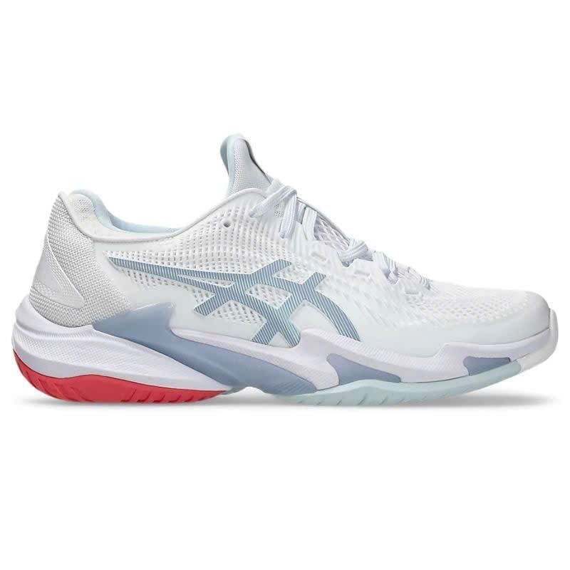 Giày pickleball/Tennis Nữ Asics Court FF 3 White/Sky (1042A220-107)