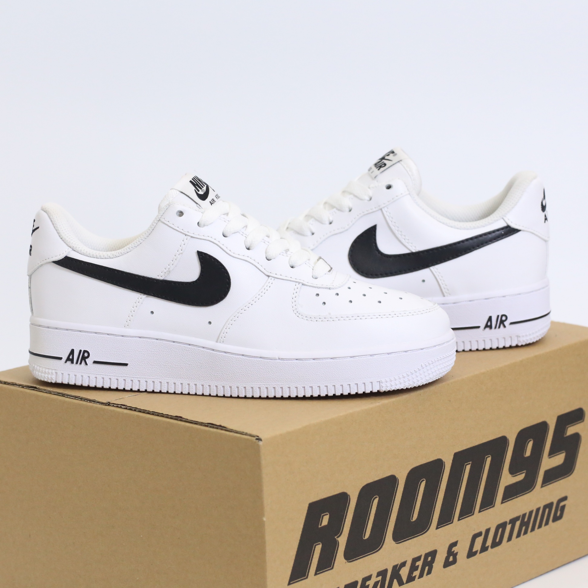 Nike Air Force 1 07 AN20 White Black Swoosh