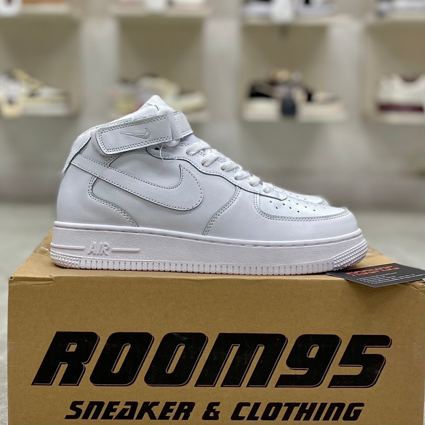 AF1 FULL WHITE MID