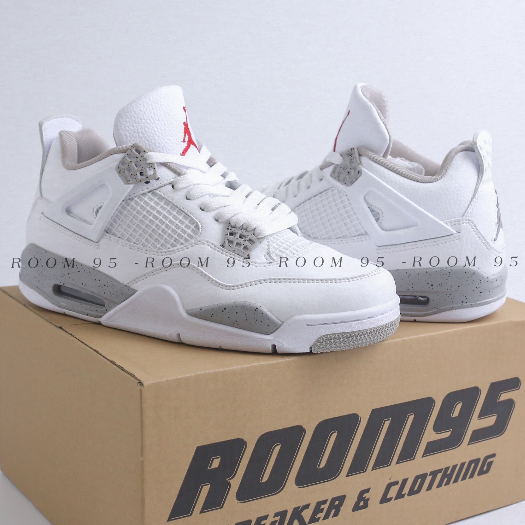 Jordan 4 Retro White Oreo (LIKEAUTH)