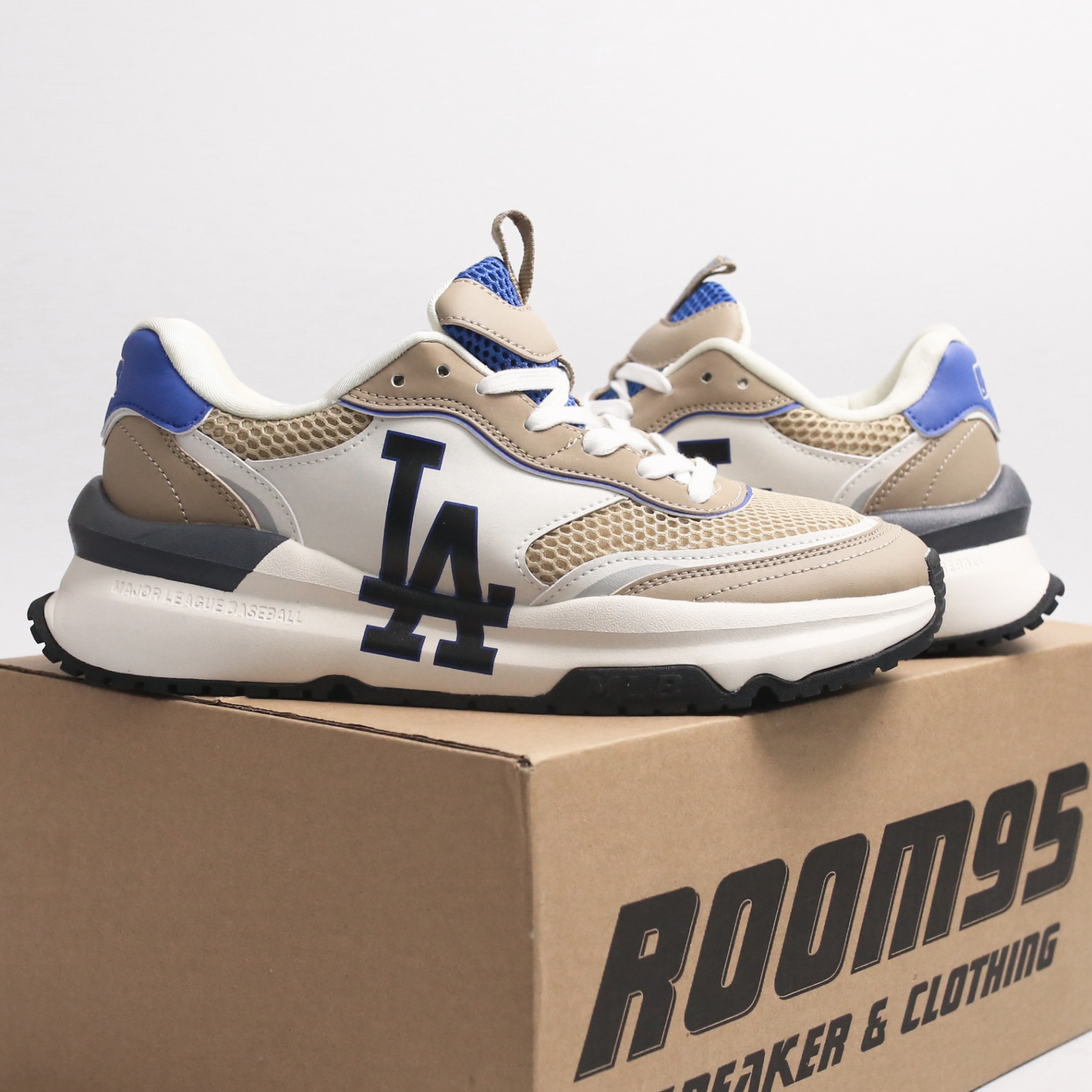 MLB Chunky Runner LA Dodgers Beige