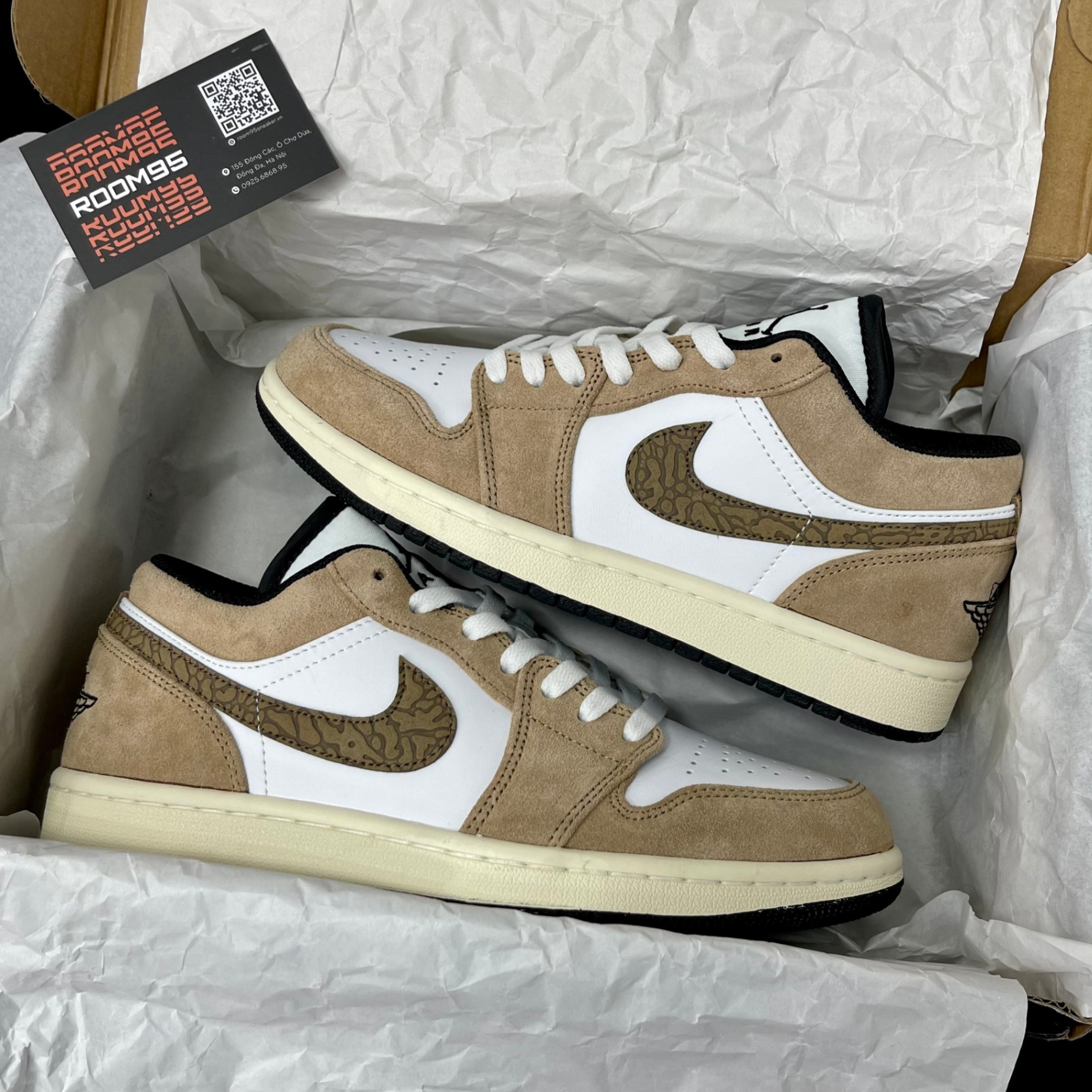 Nike Air Jordan 1 Low 'Brown Elephant'