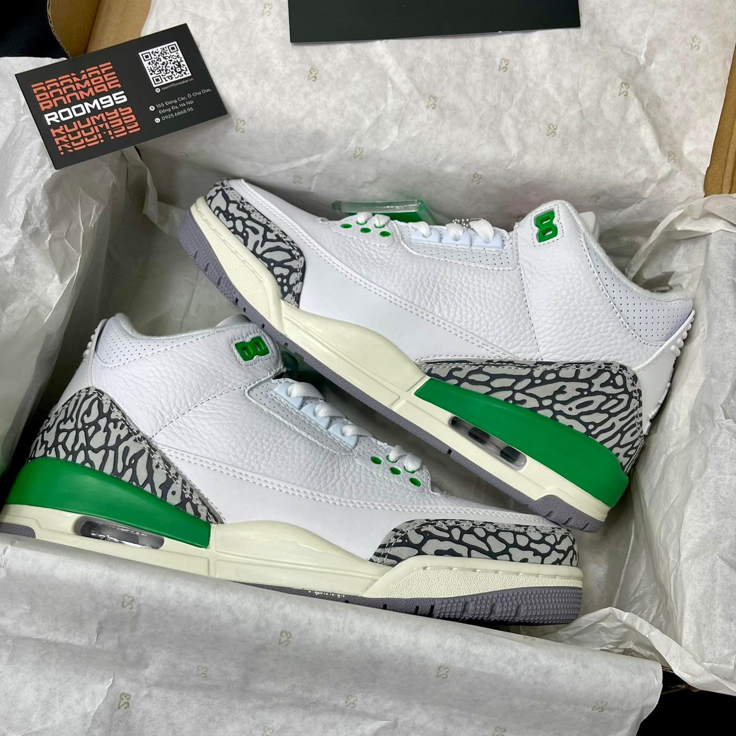 Nike Air Jordan 3 Retro 'Lucky Green'