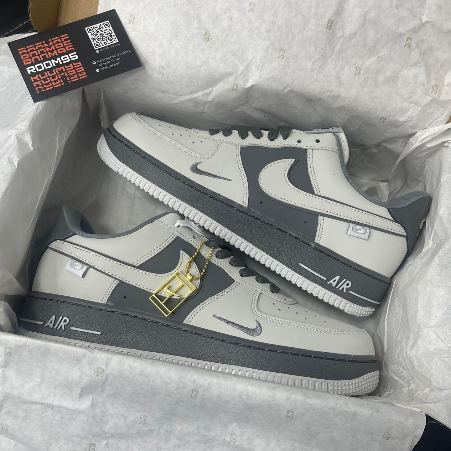 Nike Air Force 1 Low Crock Grey