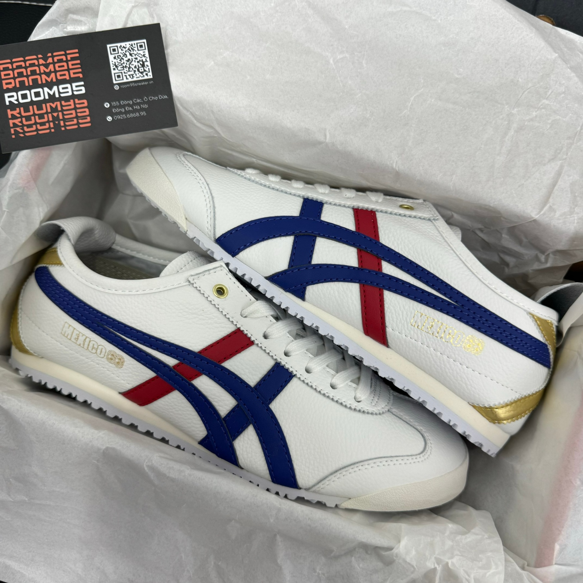 Onitsuka Tiger Mexico 66 'Blue Red Metallic Gold'