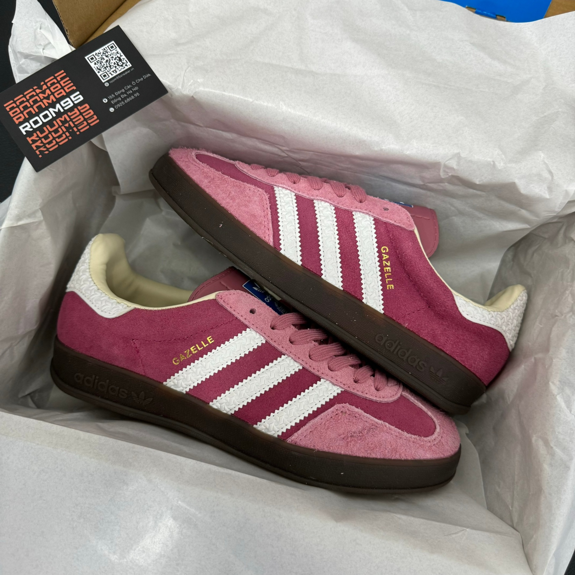 adidas Gazelle Indoor Pink Cloud White