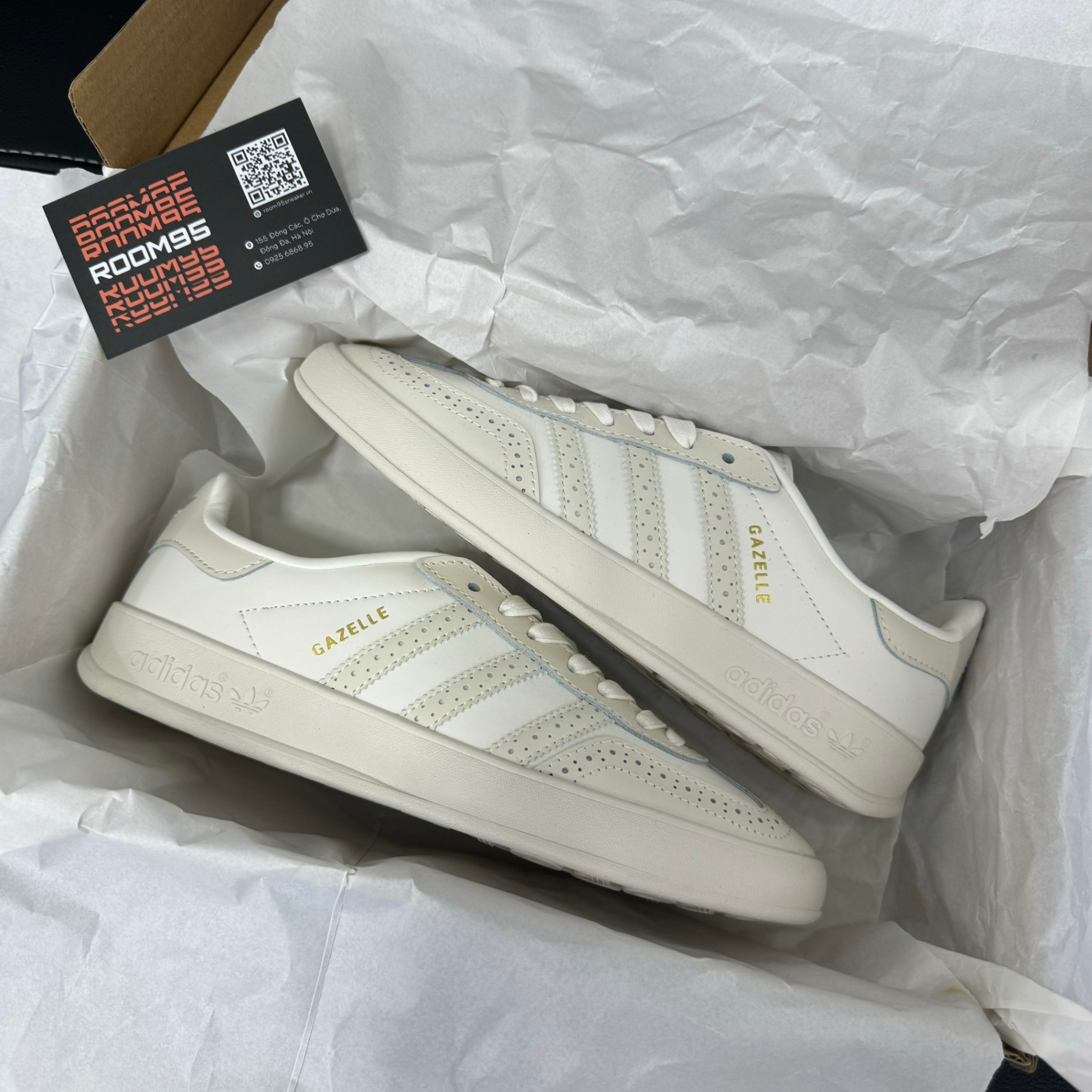 Adidas originals Gazelle Indoor 'Cream White