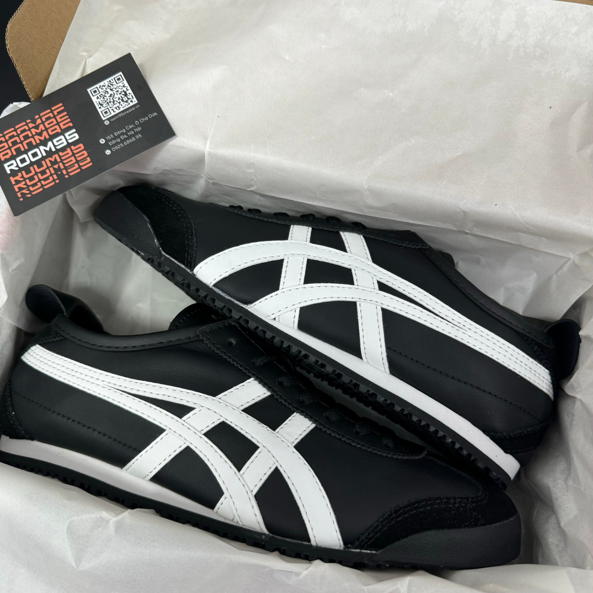 Onitsuka Tiger Mexico 66 Black White