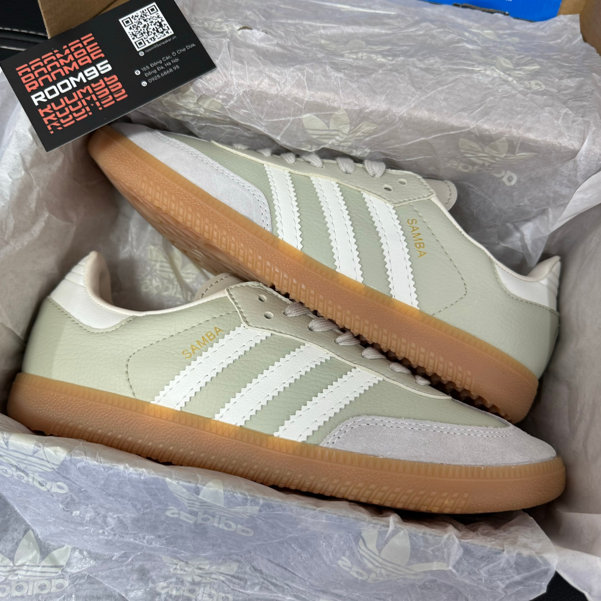 Adidas Samba Beige OG 'Aluminium Gum'