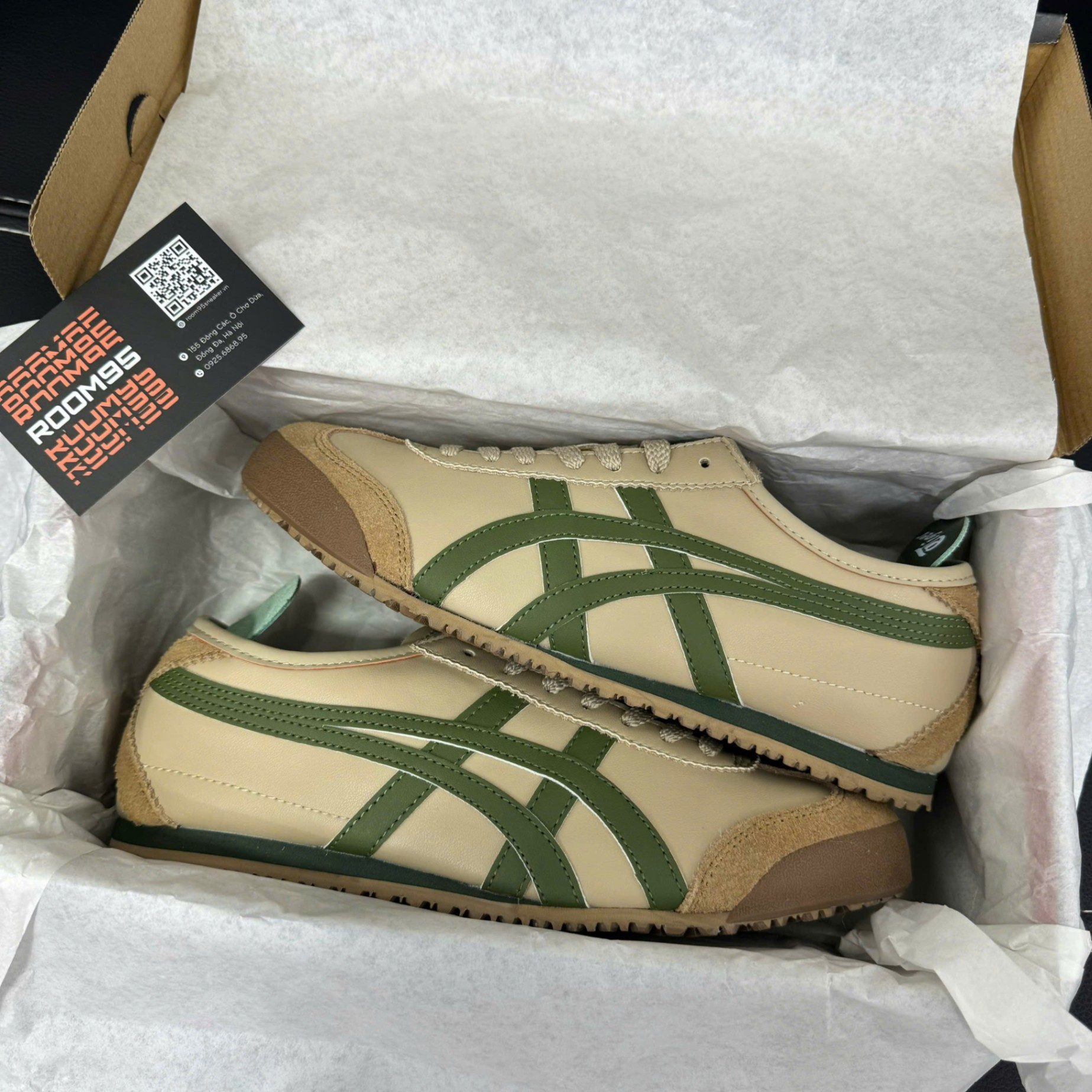 Onitsuka Tiger Mexico 66 'Beige Grass Green'